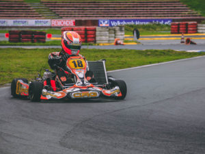 Gokart i utdrikningslaget