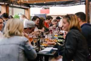 Restaurant og barer til utdrikningslaget