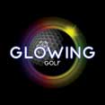 Glowing golf logo