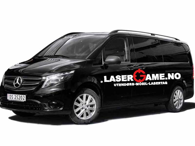 Mobil lasertag buss